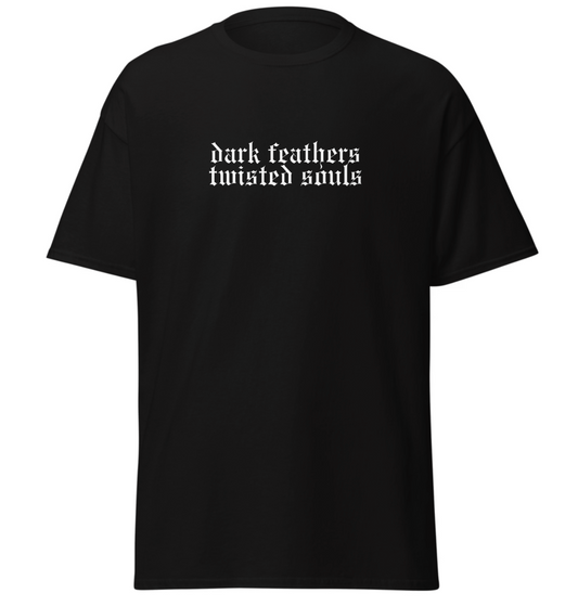 T-shirt Dark Feathers Twisted Souls – Silly Goose