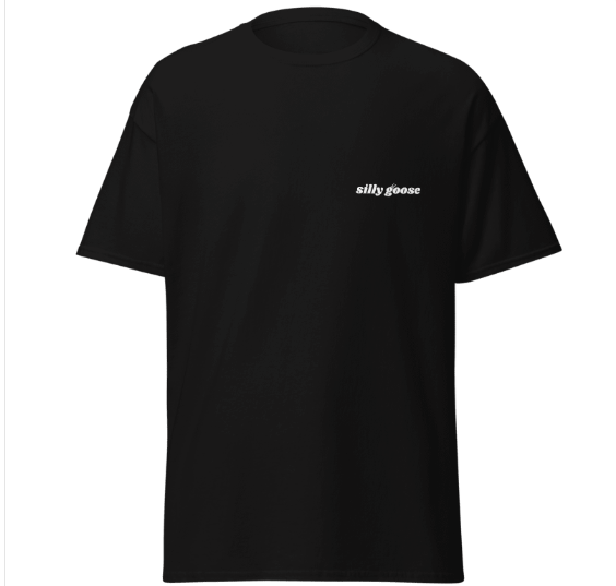 Oval logo Tee-SILLY GOOSE