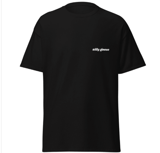 Oval logo Tee-SILLY GOOSE