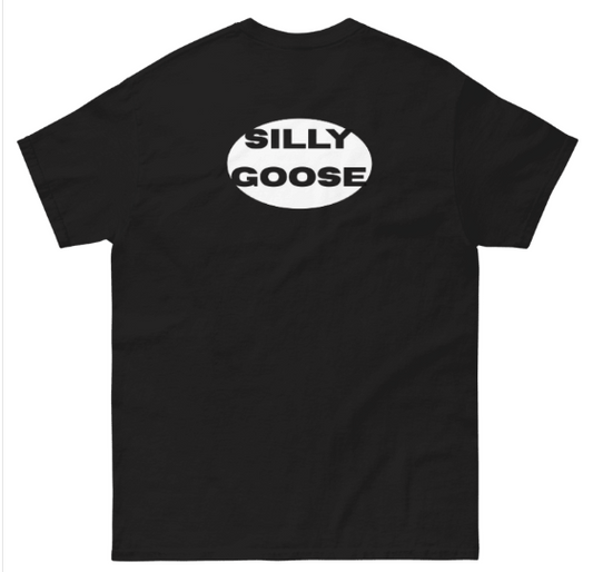 Oval logo Tee-SILLY GOOSE